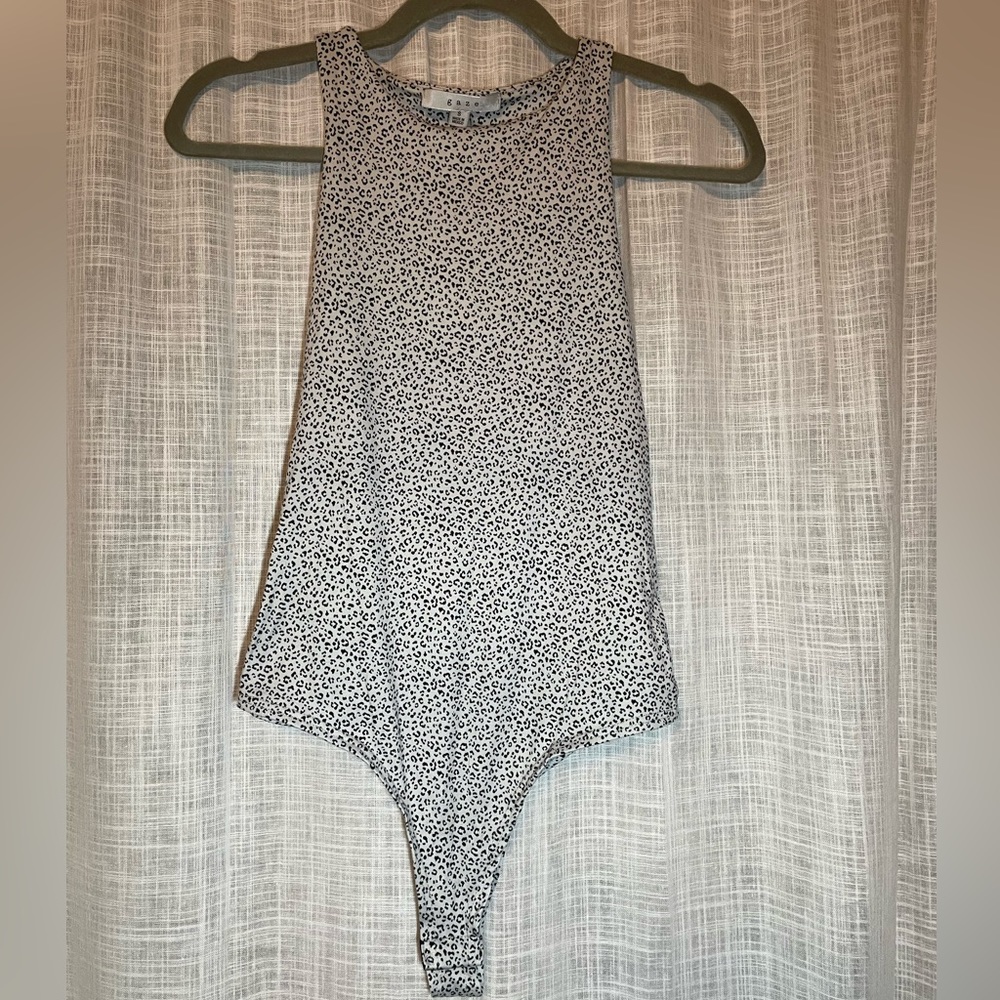 Dalmatian print bodysuit
